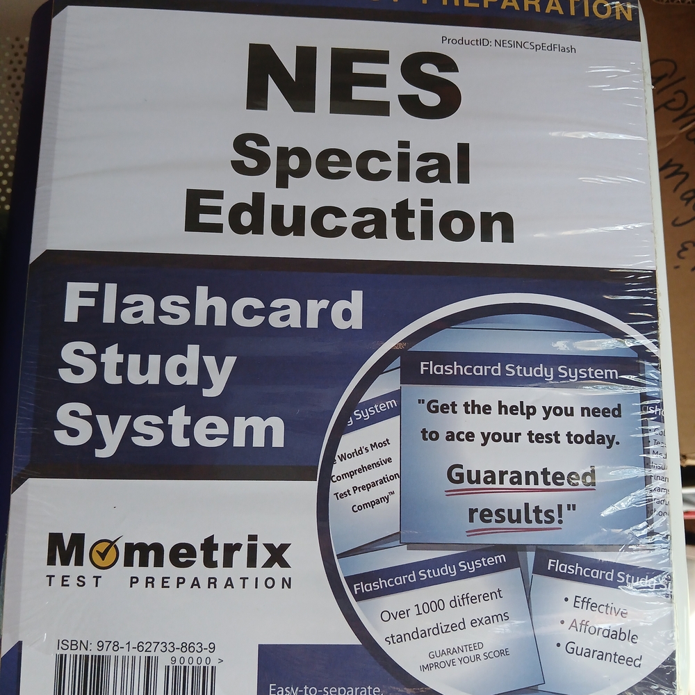 NES Special Education Flashcard Study System